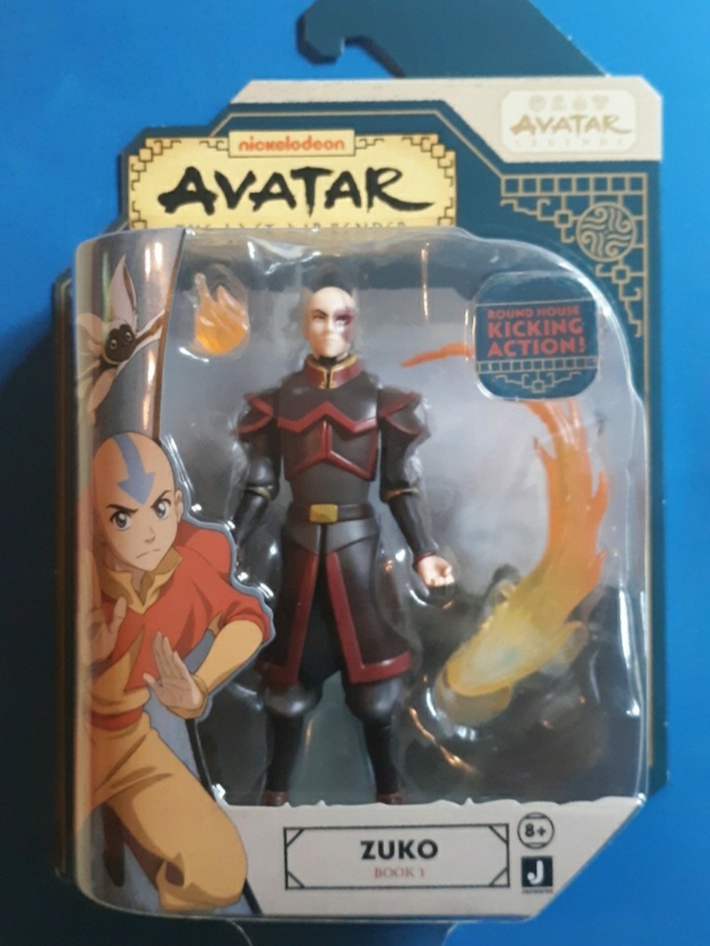Nickelodeon Avatar Zuko Action Figure - Black & Red Outfit